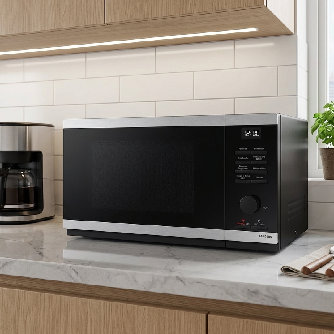 Horno Microondas Samsung 23 Litros Negro Ms23k3513ak/CO - Image 5