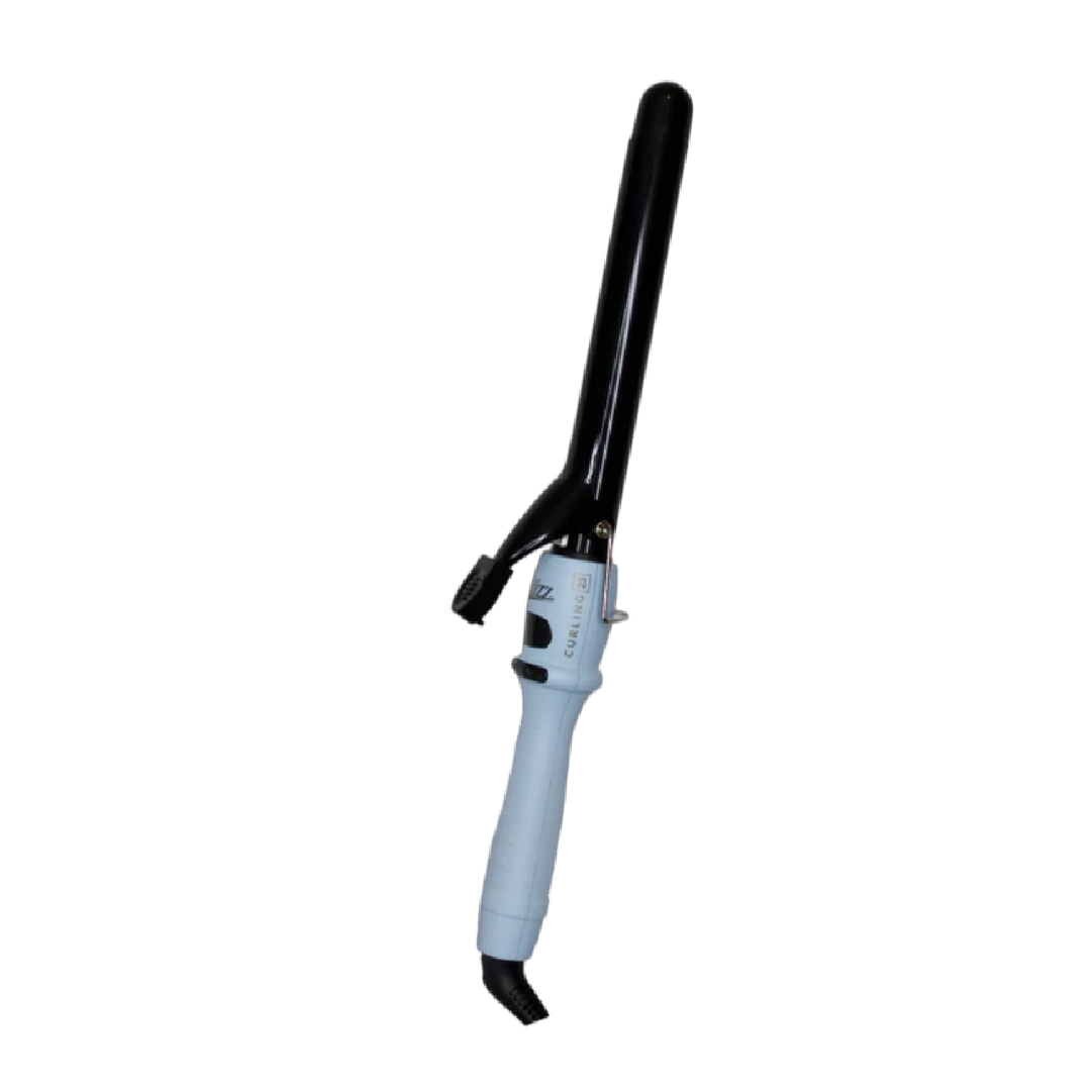 Pinza Rizadora para Cabello Alizz con Tenaza Curling 25mm Azul - Image 4