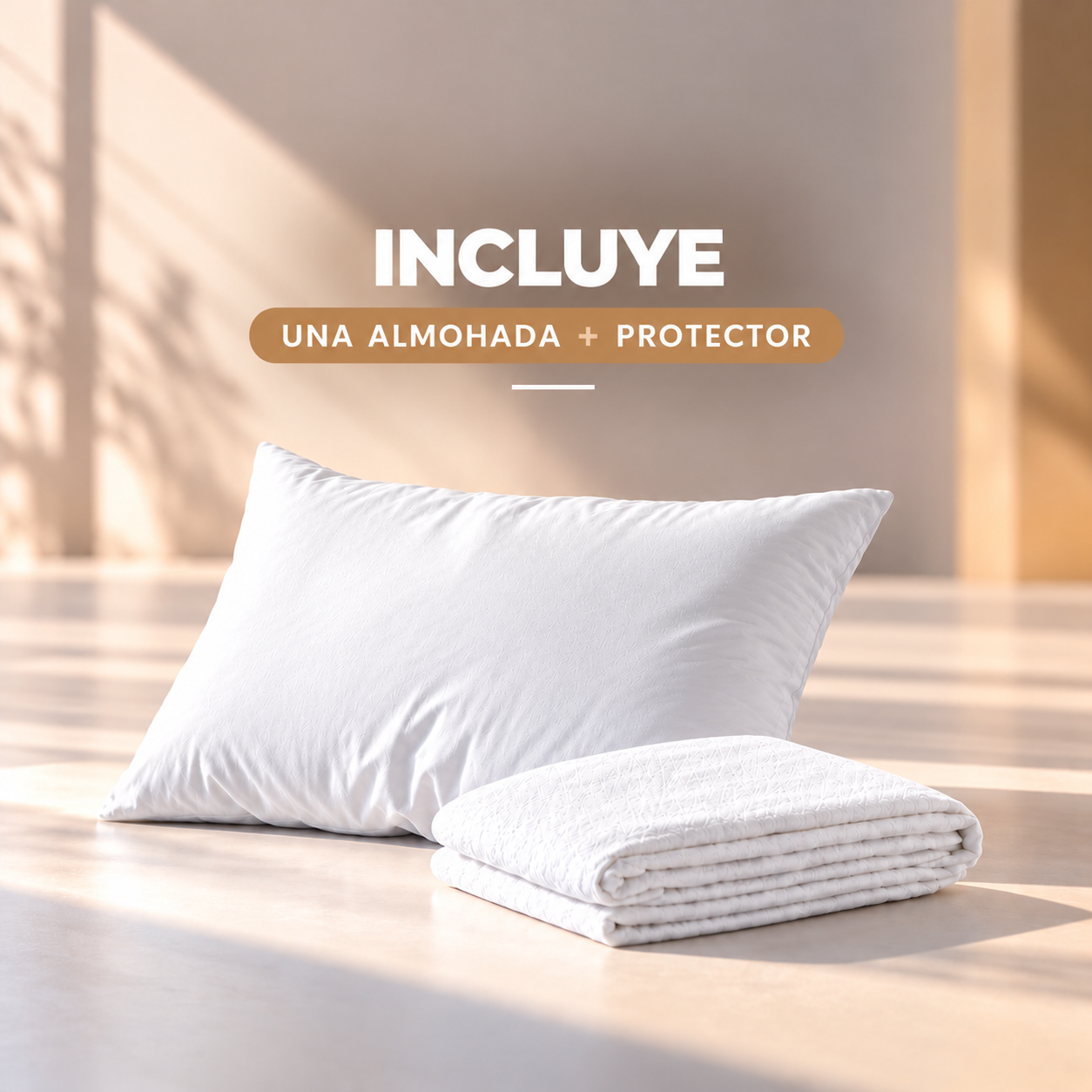 Colchón Fantasía Firmex 100x190 cm + Protector + Almohadas - Image 2