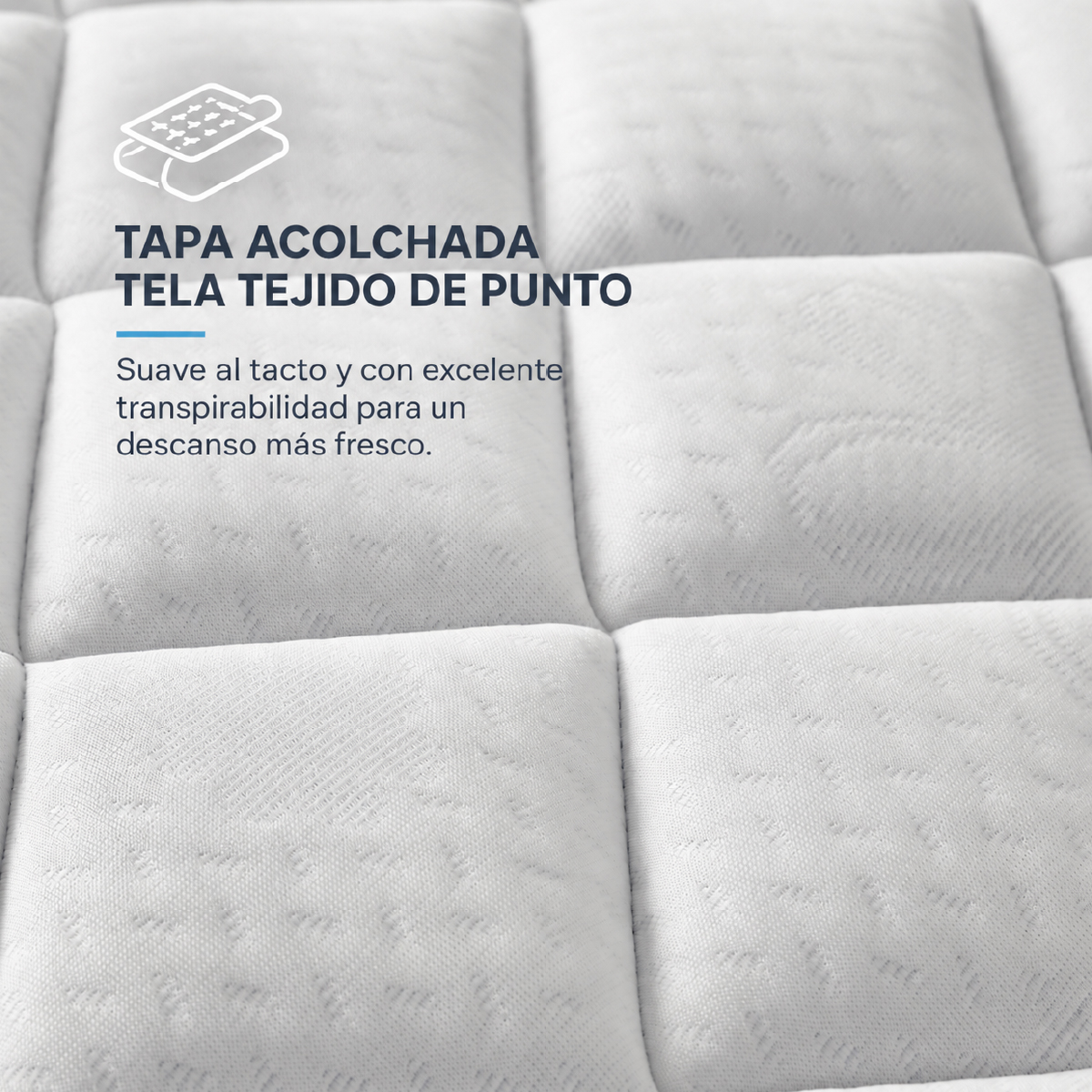 Colchón Fantasía Firmex 100x190 cm + Protector + Almohadas - Image 4